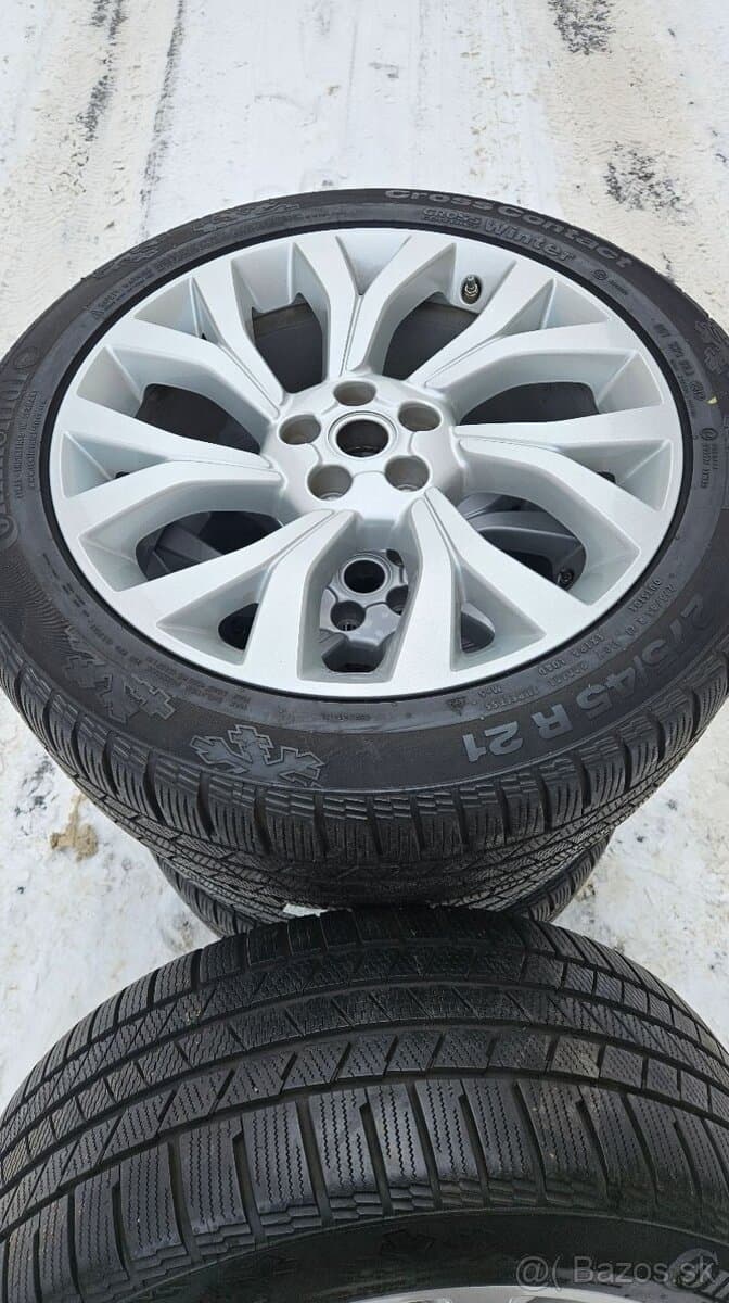 TOP ALU kola Land Rover 21" – 5×120, Continental 9