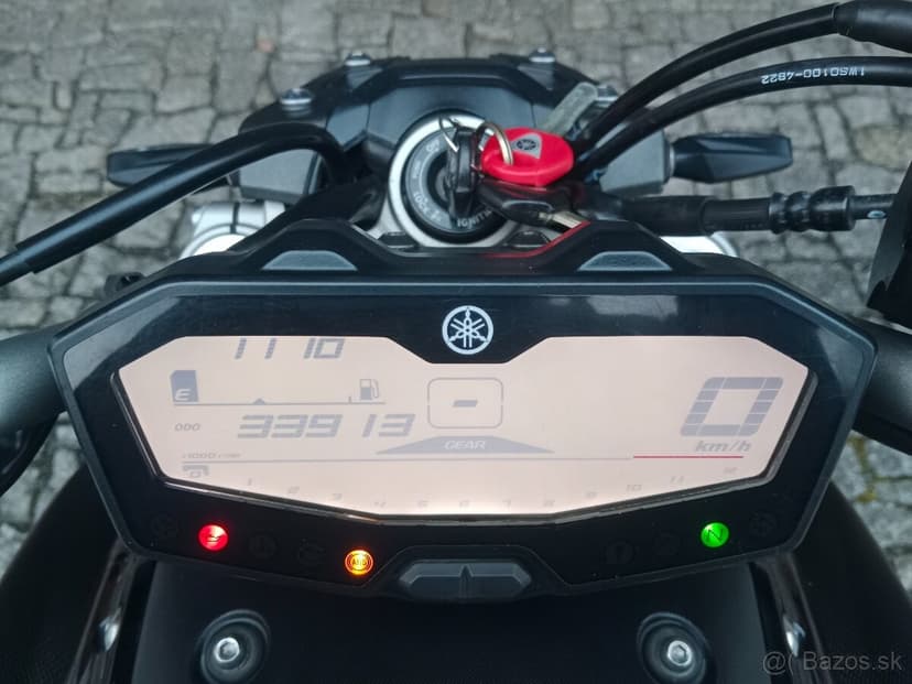 Yamaha MT-07 r.v.2014 - ABS, IXIL , 2.Majitelka - 55kW