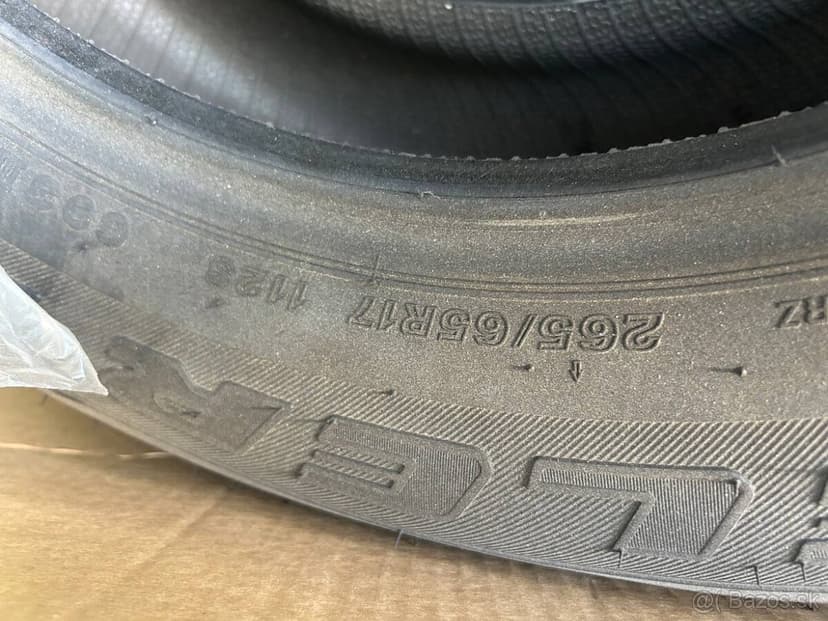 Nové CELOROČNE pneu Bridgestone Dueler A/T 265/65R17 DOT24