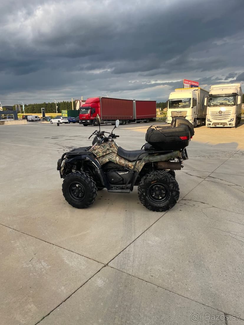 Can-am outlander 800 tp+špz