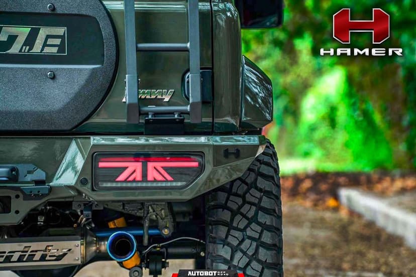 Rebrík HAMER na zadné dvere Suzuki Jimny 2018+