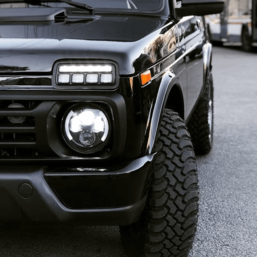 Predné 178mm LED Svetlá