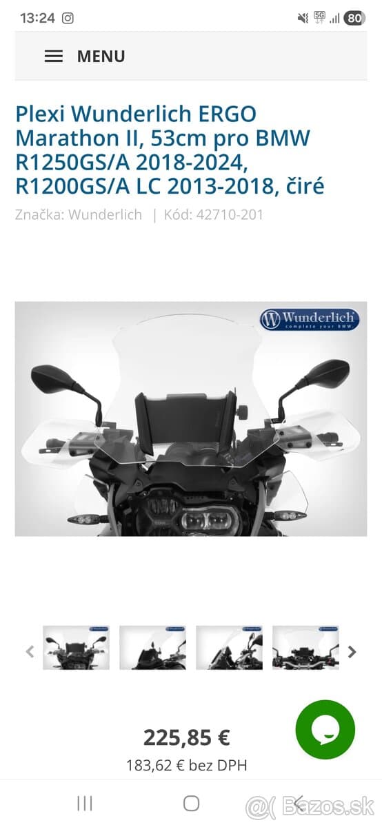 Plexi bmw r1250gs