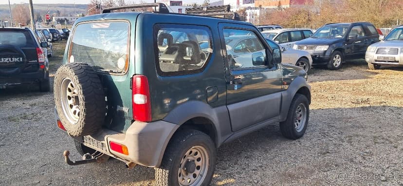 Suzuki Jimny 1.3 4x4+redukcia,zdvihnuty,rozšireny,2006 63KW