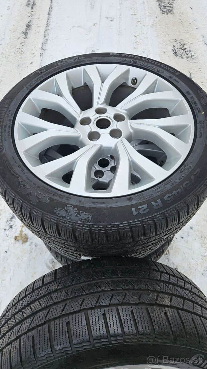 TOP ALU kola Land Rover 21" – 5×120, Continental 9