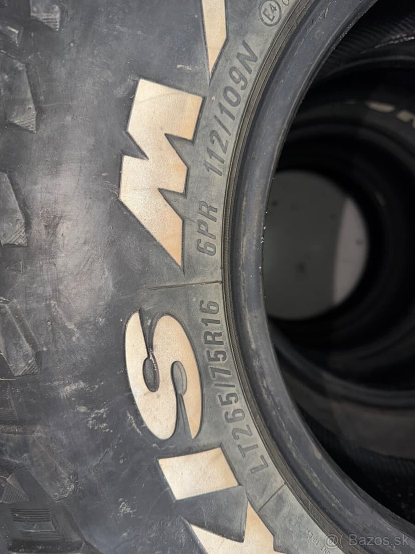 MAXXIS M/T Bighorn 764 LT265/75R16