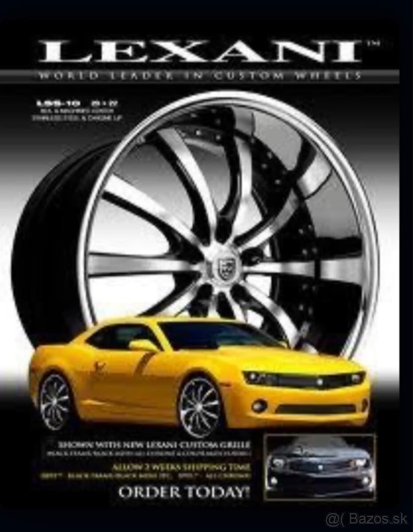 Sada kolies Lexani R24, 5x135