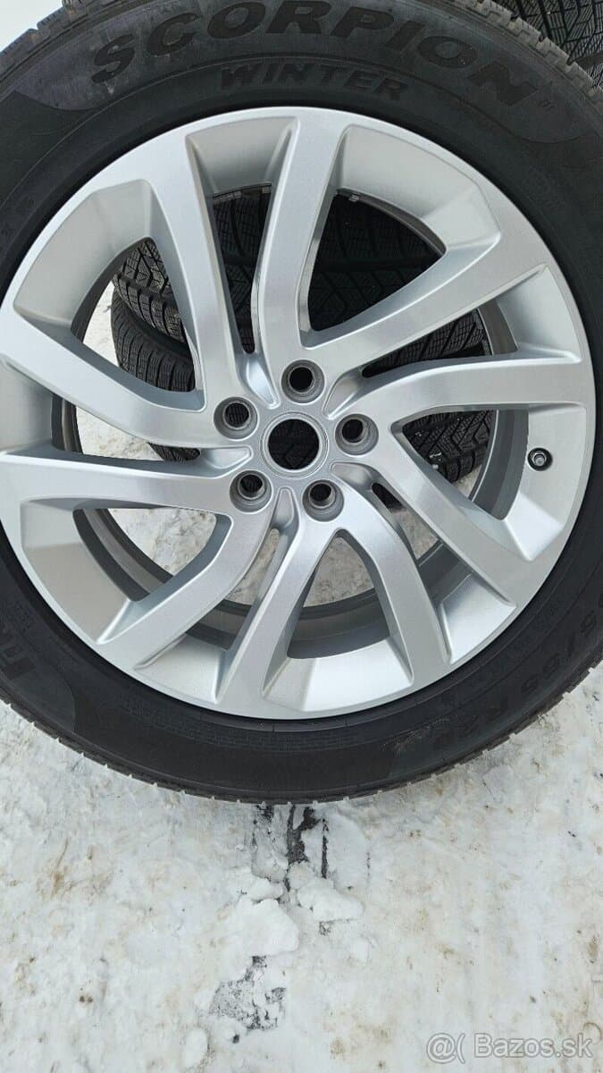 Originál Land Rover ALU kola R20 5x120 + Pirelli