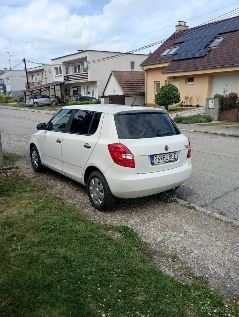 Skoda Fabia II - nepojazdne