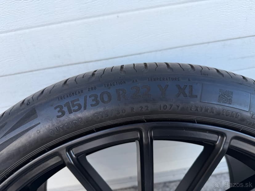 BMW HAXER 5x112 275/35 315/30 R22 X5 X6 X7 Continental