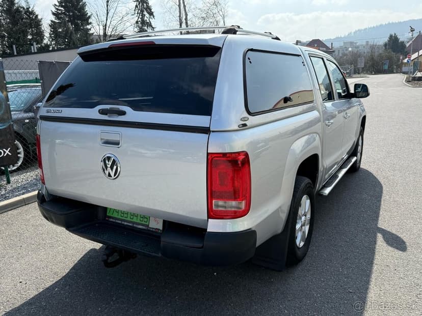 ►VW AMAROK 2,0 TDI 4x4 - TOP STAV, TOP KM, TAŽNÉ ◄
